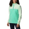 image:imageColumbia Womens Benton Springs Half Snap II Pull Over Fleece Jacket Dark StoneCanoeVintage Blue 3XLight JadeKey West