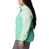 image:imageColumbia Womens Benton Springs Half Snap II Pull Over Fleece Jacket Dark StoneCanoeVintage Blue 3XLight JadeKey West