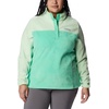 image:imageColumbia Womens Benton Springs Half Snap II Pull Over Fleece Jacket Dark StoneCanoeVintage Blue 3XLight JadeKey West