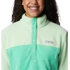 image:imageColumbia Womens Benton Springs Half Snap II Pull Over Fleece Jacket Dark StoneCanoeVintage Blue 3XLight JadeKey West