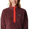 image:imageColumbia Womens Benton Springs Half Snap II Pull Over Fleece Jacket Dark StoneCanoeVintage Blue 3XMalbecBold Orange
