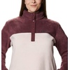 image:imageColumbia Womens Benton Springs Half Snap II Pull Over Fleece Jacket Dark StoneCanoeVintage Blue 3XMalbecMineral Pink