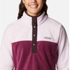 image:imageColumbia Womens Benton Springs Half Snap II Pull Over Fleece Jacket Dark StoneCanoeVintage Blue 3XMarionberryAura