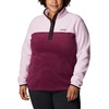 image:imageColumbia Womens Benton Springs Half Snap II Pull Over Fleece Jacket Dark StoneCanoeVintage Blue 3XMarionberryAura