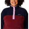 image:imageColumbia Womens Benton Springs Half Snap II Pull Over Fleece Jacket Dark StoneCanoeVintage Blue 3XMarionberryDark NocturnalGumdrop