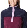 image:imageColumbia Womens Benton Springs Half Snap II Pull Over Fleece Jacket Dark StoneCanoeVintage Blue 3XMarionberryDark NocturnalGumdrop