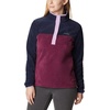 image:imageColumbia Womens Benton Springs Half Snap II Pull Over Fleece Jacket Dark StoneCanoeVintage Blue 3XMarionberryDark NocturnalGumdrop