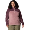 image:imageColumbia Womens Benton Springs Half Snap II Pull Over Fleece Jacket Dark StoneCanoeVintage Blue 3XMoonvistaFig