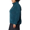 image:imageColumbia Womens Benton Springs Half Snap II Pull Over Fleece Jacket Dark StoneCanoeVintage Blue 3XNight Wave