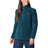 image:imageColumbia Womens Benton Springs Half Snap II Pull Over Fleece Jacket Dark StoneCanoeVintage Blue 3XNight Wave