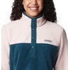 image:imageColumbia Womens Benton Springs Half Snap II Pull Over Fleece Jacket Dark StoneCanoeVintage Blue 3XNight WaveDusty PinkNight Wave