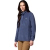 image:imageColumbia Womens Benton Springs Half Snap II Pull Over Fleece Jacket Dark StoneCanoeVintage Blue 3XNocturnal