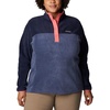 image:imageColumbia Womens Benton Springs Half Snap II Pull Over Fleece Jacket Dark StoneCanoeVintage Blue 3XNocturnalDark Nocturnal