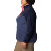 image:imageColumbia Womens Benton Springs Half Snap II Pull Over Fleece Jacket Dark StoneCanoeVintage Blue 3XNocturnalDark Nocturnal