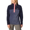 image:imageColumbia Womens Benton Springs Half Snap II Pull Over Fleece Jacket Dark StoneCanoeVintage Blue 3XNocturnalDark NocturnalCamellia Rose