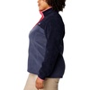 image:imageColumbia Womens Benton Springs Half Snap II Pull Over Fleece Jacket Dark StoneCanoeVintage Blue 3XNocturnalDark NocturnalCamellia Rose