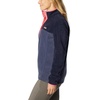 image:imageColumbia Womens Benton Springs Half Snap II Pull Over Fleece Jacket Dark StoneCanoeVintage Blue 3XNocturnalDark NocturnalCamellia Rose