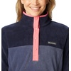 image:imageColumbia Womens Benton Springs Half Snap II Pull Over Fleece Jacket Dark StoneCanoeVintage Blue 3XNocturnalDark NocturnalCamellia Rose