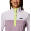 image:imageColumbia Womens Benton Springs Half Snap II Pull Over Fleece Jacket Dark StoneCanoeVintage Blue 3XPale LilacWinter Mauve