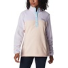 image:imageColumbia Womens Benton Springs Half Snap II Pull Over Fleece Jacket Dark StoneCanoeVintage Blue 3XPeach BlossomPurple TintSpring Blue