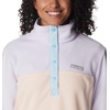 image:imageColumbia Womens Benton Springs Half Snap II Pull Over Fleece Jacket Dark StoneCanoeVintage Blue 3XPeach BlossomPurple TintSpring Blue