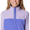 image:imageColumbia Womens Benton Springs Half Snap II Pull Over Fleece Jacket Dark StoneCanoeVintage Blue 3XPurple LotusFrosted Purple