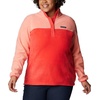 image:imageColumbia Womens Benton Springs Half Snap II Pull Over Fleece Jacket Dark StoneCanoeVintage Blue 3XRed HibiscusCoral Reef