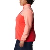 image:imageColumbia Womens Benton Springs Half Snap II Pull Over Fleece Jacket Dark StoneCanoeVintage Blue 3XRed HibiscusCoral Reef