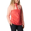 image:imageColumbia Womens Benton Springs Half Snap II Pull Over Fleece Jacket Dark StoneCanoeVintage Blue 3XRed HibiscusCoral Reef