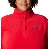 image:imageColumbia Womens Benton Springs Half Snap II Pull Over Fleece Jacket Dark StoneCanoeVintage Blue 3XRed Lily