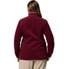 image:imageColumbia Womens Benton Springs Half Snap II Pull Over Fleece Jacket Dark StoneCanoeVintage Blue 3XRich WineEraser Pink