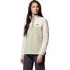 image:imageColumbia Womens Benton Springs Half Snap II Pull Over Fleece Jacket Dark StoneCanoeVintage Blue 3XSafariDark Stone