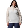 image:imageColumbia Womens Benton Springs Half Snap II Pull Over Fleece Jacket Dark StoneCanoeVintage Blue 3XSea SaltDark Stone