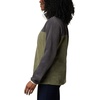 image:imageColumbia Womens Benton Springs Half Snap II Pull Over Fleece Jacket Dark StoneCanoeVintage Blue 3XSharkStone Green