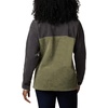 image:imageColumbia Womens Benton Springs Half Snap II Pull Over Fleece Jacket Dark StoneCanoeVintage Blue 3XSharkStone GreenChalk