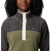 image:imageColumbia Womens Benton Springs Half Snap II Pull Over Fleece Jacket Dark StoneCanoeVintage Blue 3XSharkStone GreenChalk