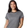 image:imageColumbia Womens Bluevista Hill Short Sleeve CrewBlack Heather