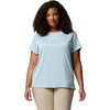 image:imageColumbia Womens Bluevista Hill Short Sleeve CrewMarine Light Heather