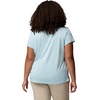 image:imageColumbia Womens Bluevista Hill Short Sleeve CrewMarine Light Heather