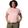 image:imageColumbia Womens Bluevista Hill Short Sleeve CrewPink Sand Heather
