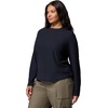 image:imageColumbia Womens Brea Falls Grid Crew Long SleeveBlack