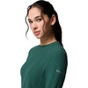 image:imageColumbia Womens Brea Falls Grid Crew Long SleeveRain Forest