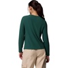 image:imageColumbia Womens Brea Falls Grid Crew Long SleeveRain Forest