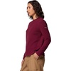 image:imageColumbia Womens Brea Falls Grid Crew Long SleeveRich Wine