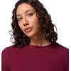 image:imageColumbia Womens Brea Falls Grid Crew Long SleeveRich Wine