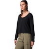 image:imageColumbia Womens Brea Falls Grid Henley Long SleeveBlack