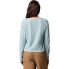 image:imageColumbia Womens Brea Falls Grid Henley Long SleeveCrushed Blue