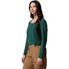 image:imageColumbia Womens Brea Falls Grid Henley Long SleeveRain Forest