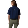 image:imageColumbia Womens Collegiate PFG Open Water Short Sleeve ShirtUm  Collegiate Navy