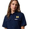 image:imageColumbia Womens Collegiate PFG Open Water Short Sleeve ShirtUm  Collegiate Navy